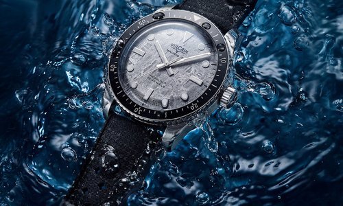 Vulcain Skindiver Nautique Meteorite - a diver from the sky 