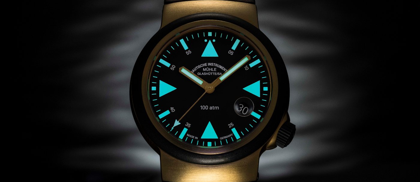 Mühle-Glashütte unveils an S.A.R. Rescue-Timer in 18 carat gold