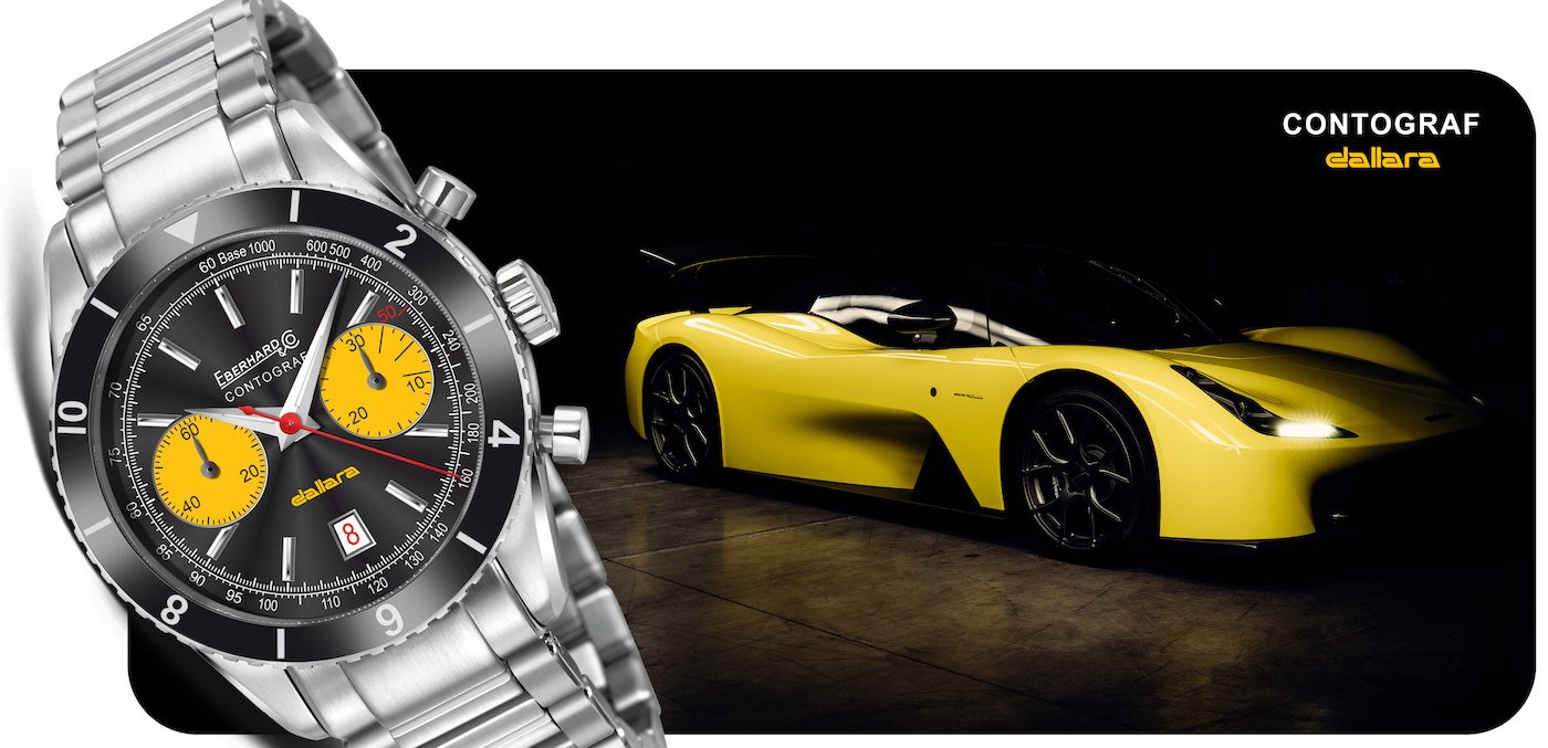 Eberhard & Co. presents the Contograf Dallara limited edition