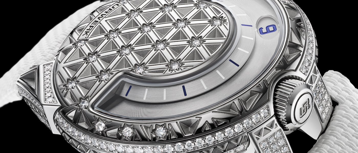 The UR-101 diamond sky by Urwerk: wandering hours beneath a gem-studded canopy 