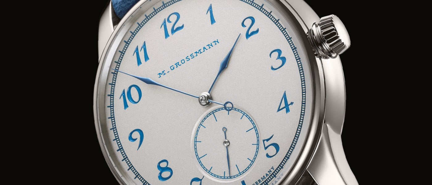 Moritz Grossmann Hamatic Silver-Plated by Friction Anniversary Edition