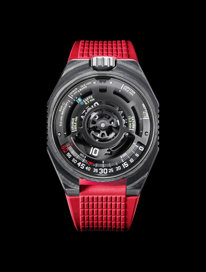 Urwerk presents the UR-100V “Lightspeed”