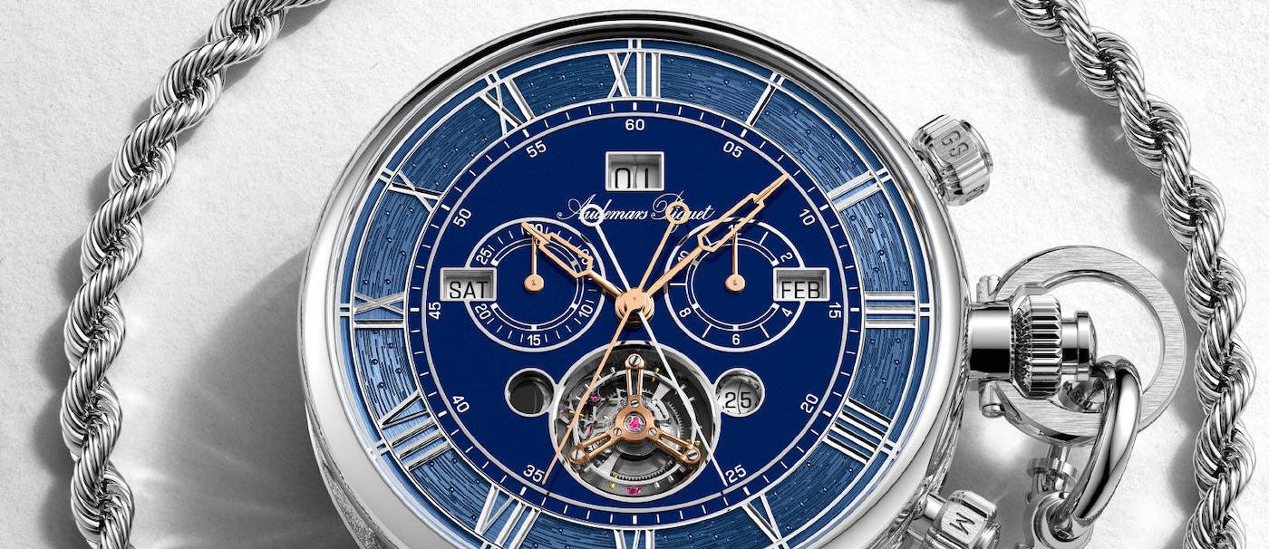 Audemars Piguet unveils its 150 Heritage Pocket Watch with a universal calendar