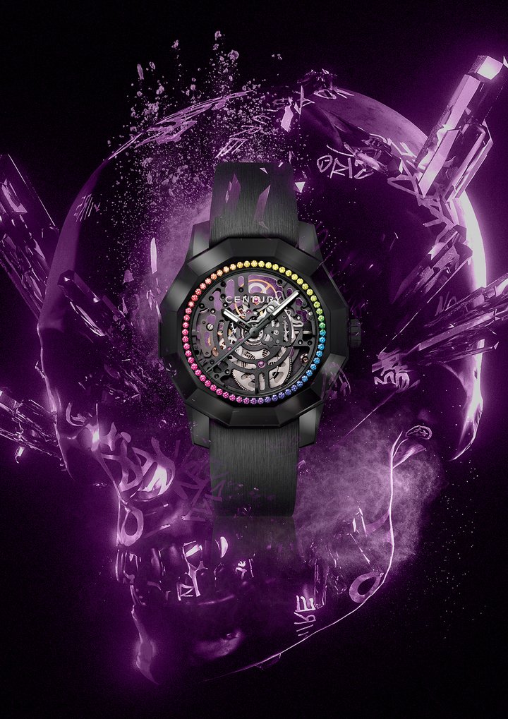 Century introduces a stunning new Prime Time Skeleton - Rainbow In Black Edition