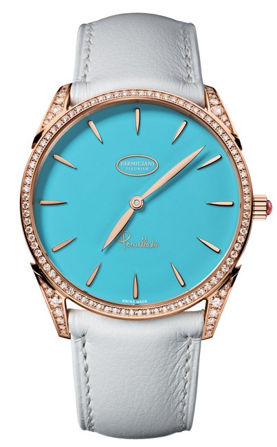Tonda Pomellato rose gold set turquoise by Parmigiani Fleurier