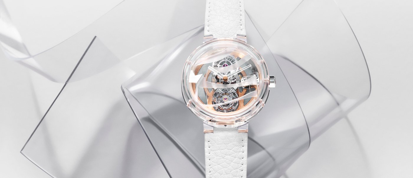 Frank Gehry's first ever timepiece created for Louis Vuitton