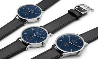 Nomos launches new series, has the blues