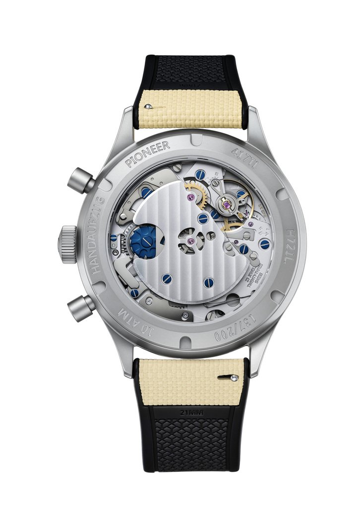 Hanhart 417 TI Desert Pilot: “TI” for titanium