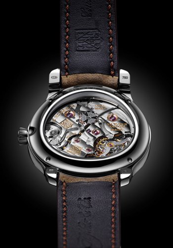 Endeavour Perpetual Calendar Funky Blue by H. Moser & Cie. (Back)