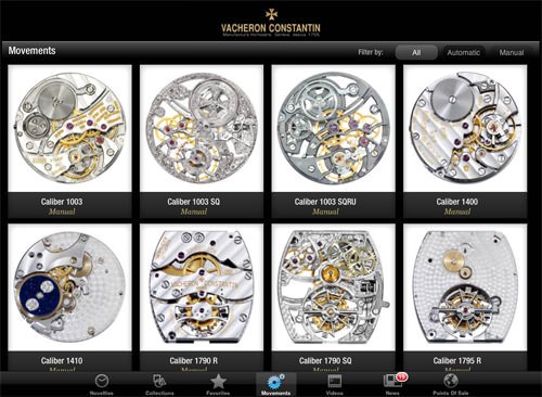 Vacheron Constantin launches its iPad Application