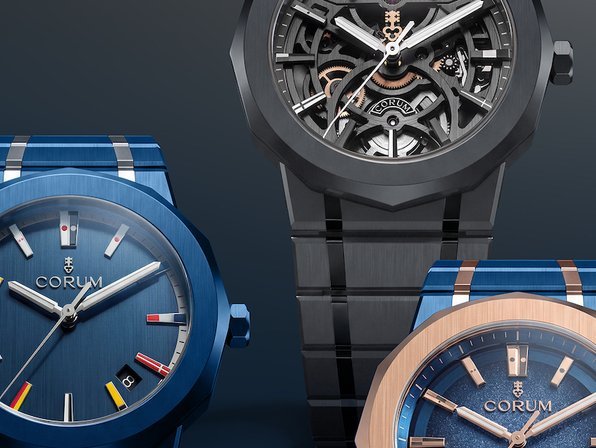 A first for the Corum Admiral: three new all-ceramic creations unveiled