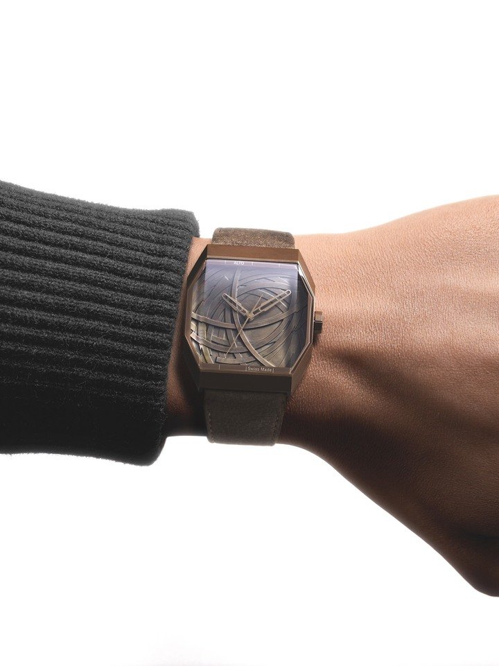Alto x Bernar Venet: translating monumental art into watchmaking