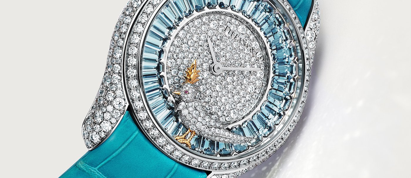 Schlumberger by Tiffany & Co. welcomes the Bird on a Rock jewellery watch