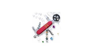 The Swiss army knife as a symbol for Print'Or 2007