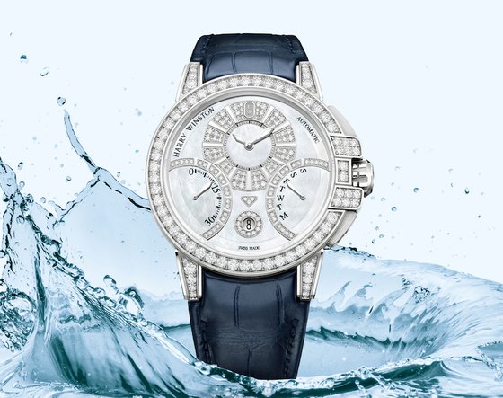 Harry Winston makes a splash with new Ocean Biretrograde Automatic 