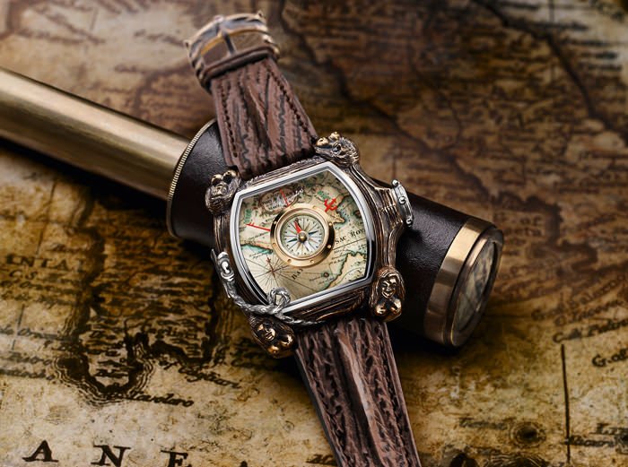 Poseidon Timepiece by Les Millionnaires