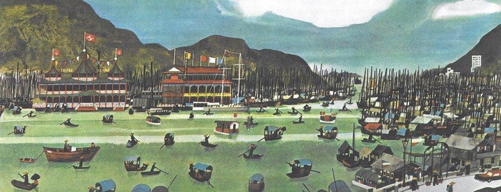 Hong Kong, from a vintage Hong Kong Festivals & Fun guide, 1967. Tissot Museum Collection