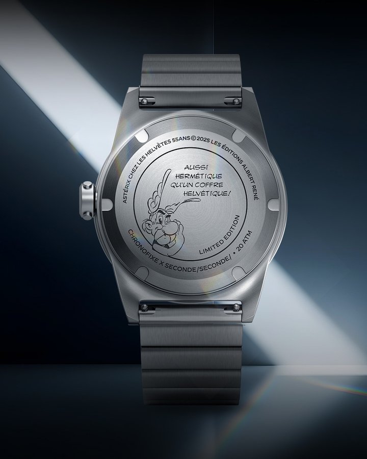 Chronofixe & Seconde/Seconde/ Crack the Code with the Astérix “Swiss Vault” Watch