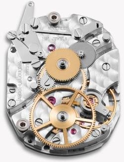 This mechanical movement with manual winding contains 160 parts and has a 42-hour power reserve