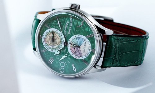 Alexander Shorokhoff Emotio Due returns in emerald green limited edition