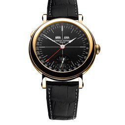 Laurent Ferrier Galet Annual Calendar School Piece Opaline Black & White