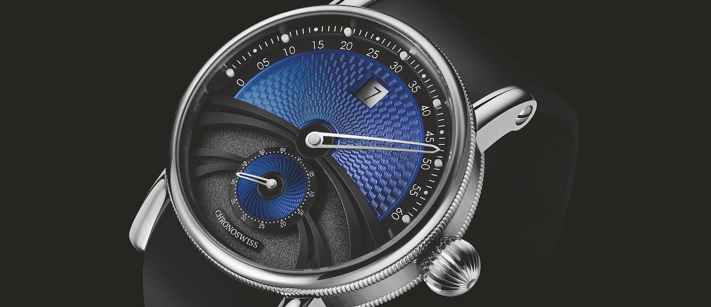 Chronoswiss presents the Delphis Sapphire Limited Edition