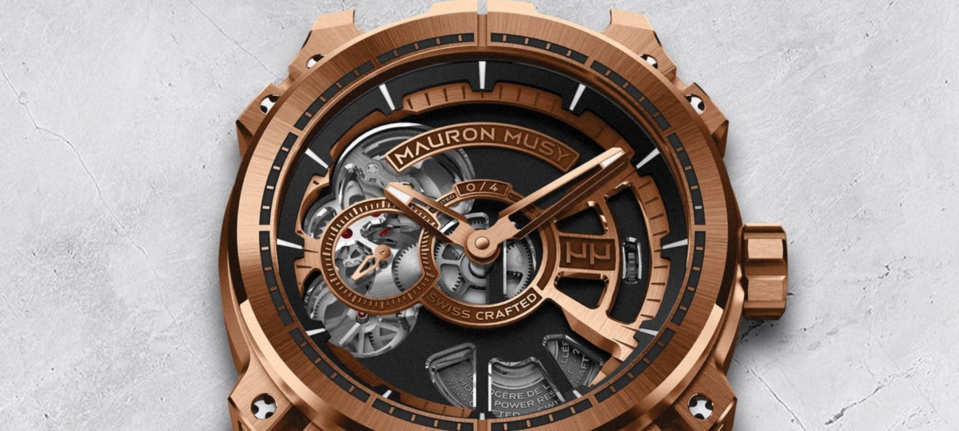 Presenting Mauron Musy's first ever skeletonised watch