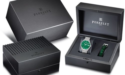 Perrelet unveils new Weekend Malachite