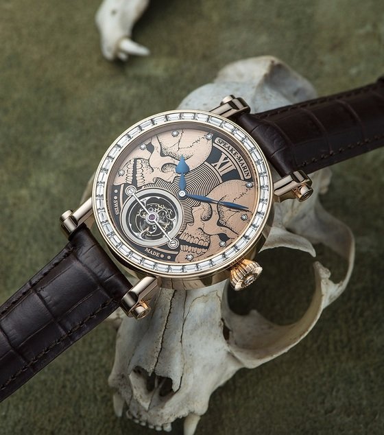 Speake-Marin faces mortality with the new Skull Face to Face Tourbillon