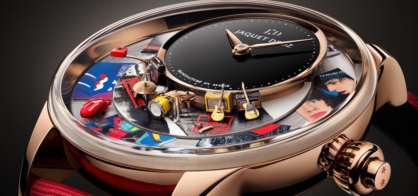 Jaquet Droz unveils The Rolling Stones unique pieces