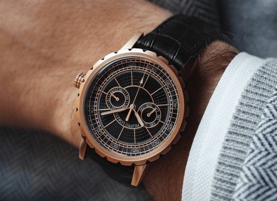 Why was Filippo Loreti the most funded timepiece project on Kickstarter?