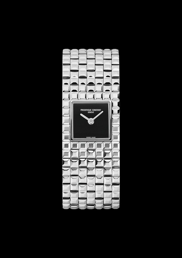 Frederique Constant reboots bracelet watch with glam-rock flair