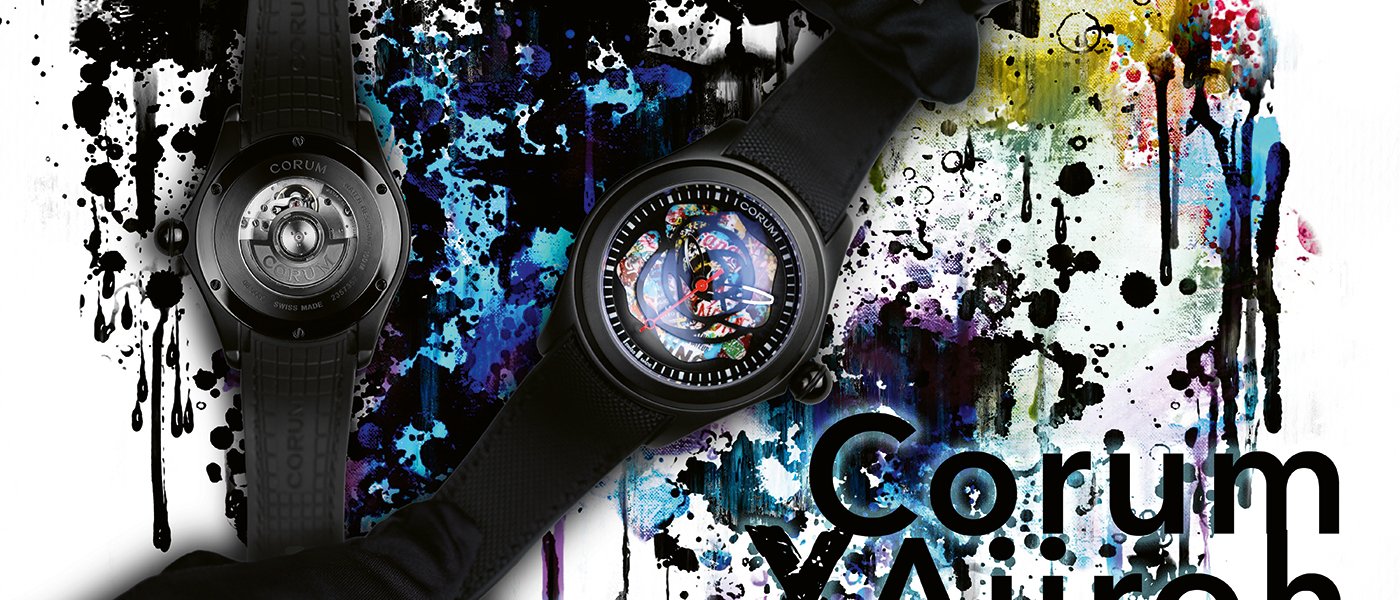 Corum Bubble x Aiiroh: art on the wrist