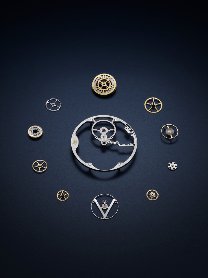 Louis Vuitton Voyager Flying Tourbillon “Poinçon de Genève” Plique-à-jour