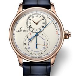 Jaquet Droz Grande Seconde Chronograph Ivory Enamel