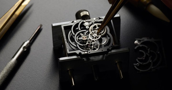 Chanel Première Camélia Skeleton Watch