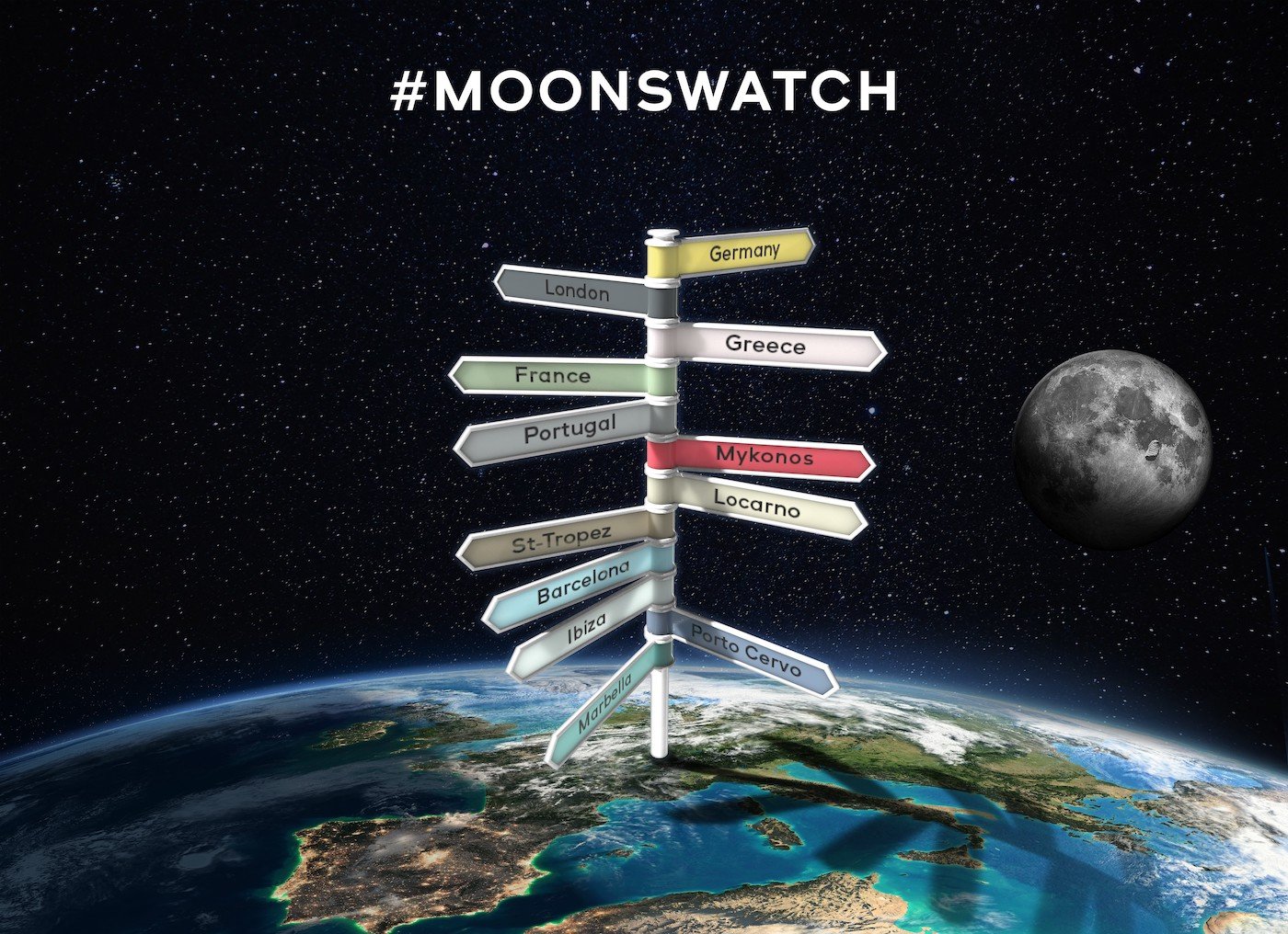 Swatch takes the Moonswatch on tour