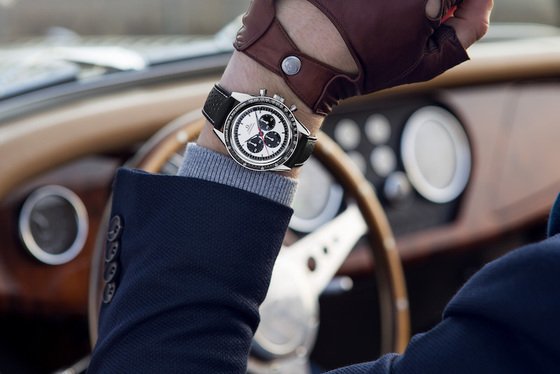 Omega reissues Speedmaster Pulsometer Panda Dial 