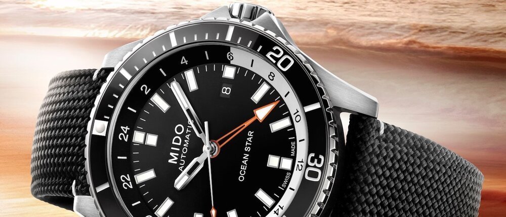 Mido presents the Ocean Star GMT