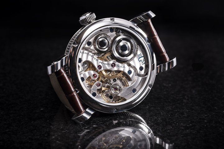 RGM's in-house Caliber 801, inspired by America's watchmaking history