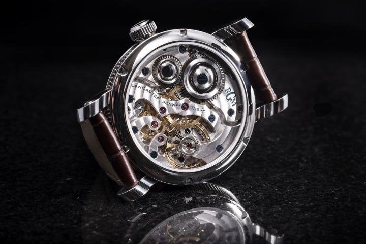 RGM's in-house Caliber 801, inspired by America's watchmaking history