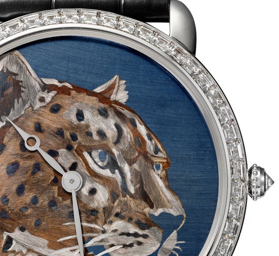 Cartier watches ablaze with animal colours