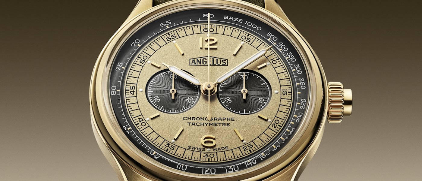 Angelus Chronographe Tachymètre: High-Octane Style