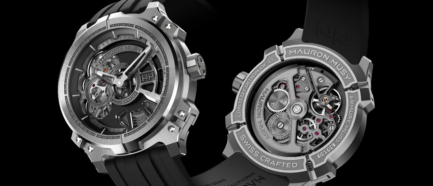 Presenting Mauron Musy's first ever skeletonised watch