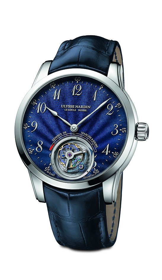 Ulysse Anchor Tourbillon, full of depth