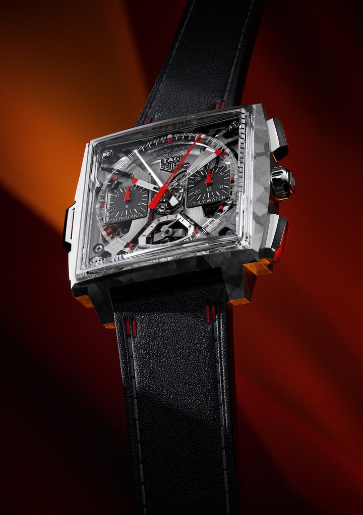 TAG Heuer presents its first ever Monaco Split-Seconds Chronograph for Only Watch