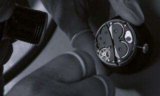 Emmanuel Bouchet Complication One Contrast Black: the deconstruction of time