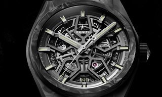 Zenith gives a carbon fiber makeover to the Defy Classic