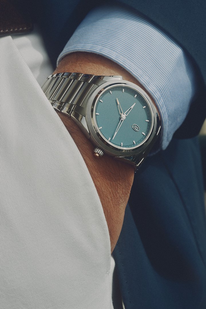 Parmigiani Fleurier Tonda PF GMT Rattrapante now in Verzasca Green