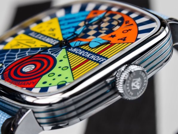 Alexander Shorokhoff Kandy Avantgarde Blue - a true statement!